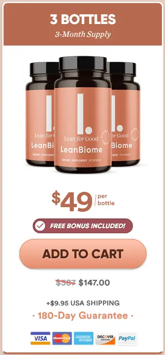 LeanBiome Price 3